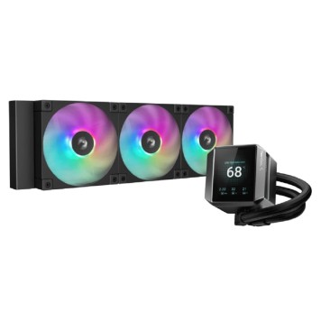 Вентилятор СЖО Deepcool Mystique 360 ARGB Soc-AM5/AM4/1200/1700/1851 черный (R-LX750-BKADSNC-G-1)