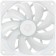 вентилятор Case fan ID-Cooling TF-12025-PRO-ARGB WHITE 120мм ( PWM, резиновые углы, белый, ARGB, 500-1800об/мин)  BOX