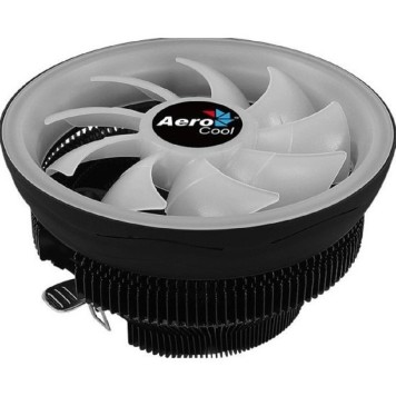 Вентилятор Cooler Aerocool Core Plus  ARGB 110W / ARGB / PWM / Intel 115*/775/1200/1700 AMD / Clip