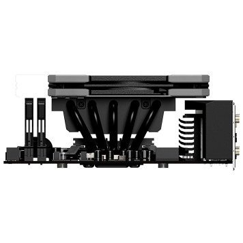 вентилятор Cooler ID-Cooling IS-50X V3 130W/PWM/LGA 115x/1200/1700/AMD/Low profile/Fan 120mm/Screws-1