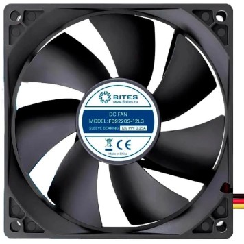 Вентиляторы 5bites Вентилятор FB9220S-12L3 92X20 / SLEEVE / 2000RPM / 3P-1