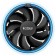 Вентиляторы PCCooler E126MB Кулер S775/115X/AM2/2+/AM3/3+/AM4/FM1/FM2/2+ (TDP 92W, вент-р 120мм с PWM, Blue LED FAN, 1000-1800RPM, 26.5dBa) Retail Color Box 48 (111313)