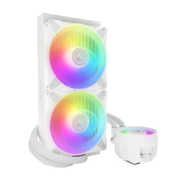 Вентилятор СЖО Liquid Freezer III-280 ARGB White CPU Water Cooler S1700/1851, AM4/AM5 (ACFRE00151A)-1
