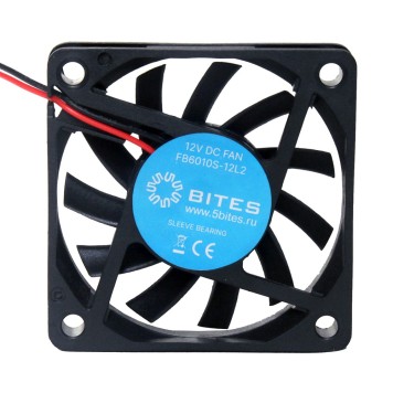 Вентиляторы 5bites Вентилятор FB6010S-12L2 60X10 / SLEEVE / 3200RPM / 2P