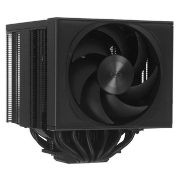 Вентиляторы PCCooler RZ820 Display BK (290W, 4-pin PWM, LED, 169mm, Al/Cu, 8x6mm, 1x140mm + 1x150mm, 71.9/78.7CFM, 27.1/35.8dBA, 1500/2500RPM, S: 1851/1700/1200/115X/20XX, AM5/AM (RZ820-BKNWNY-GL)-1