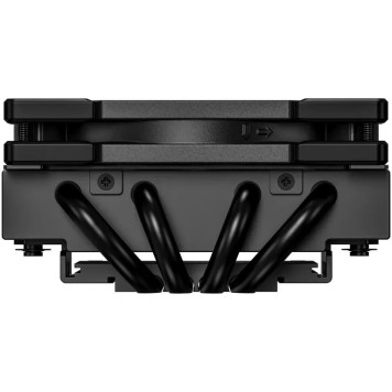 вентилятор Cooler ID-Cooling IS-40-XT BLACK LGA1700/1200/115X/AM5/AM4 низкопрофильный высота 47mm (TDP 100W, PWM, 4 тепл.трубки прямого контакта, FAN 92mm, черный) BOX-1