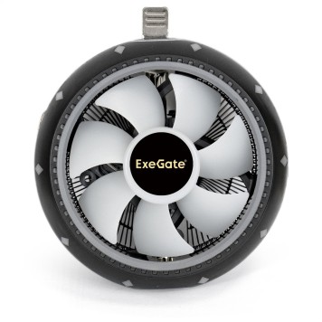 Вентиляторы Exegate EX286156RUS Кулер ExeGate Dark Magic EE126M-PWM.RGB (Al black coating, LGA775/1150/1151/1155/1156/1200/1700/AM2/AM2+/AM3/AM3+/AM4/FM1/FM2/754/939/940,TDP100W,Fan120mm,PWM, 900-2000RPM, Hydro b-2