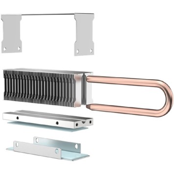 вентилятор Радиатор на SSD M.2 ID-Cooling (Zero M15) Silver-2