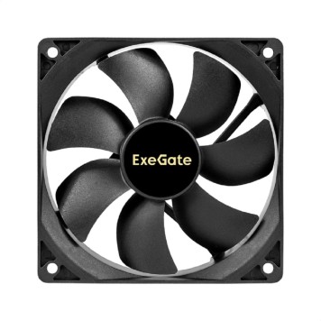 Вентиляторы Exegate EX297053RUS Вентилятор 12В DC ExeGate ExtraSilent ES12025S3P (120x120x25 мм, Sleeve bearing (подшипник скольжения), 3pin, 1300RPM, 22dBA)
