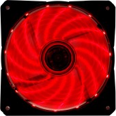 Вентиляторы Eurocase Вентилятор Digma DFAN-LED-RED RGB 120мм черный 3-pin 4-pin (Molex)Ret