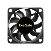 Вентиляторы Exegate EX297031RUS Вентилятор 12В DC ExeGate EX06015B3P (60x60x15 мм, 2-Ball (двойной шарикоподшипник), 3pin, 3500RPM, 24dBA)