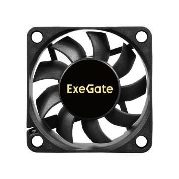 Вентиляторы Exegate EX297031RUS Вентилятор 12В DC ExeGate EX06015B3P (60x60x15 мм, 2-Ball (двойной шарикоподшипник), 3pin, 3500RPM, 24dBA)