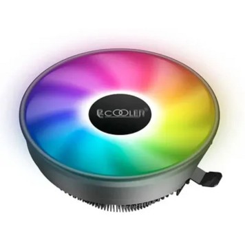 Вентиляторы PCCooler E126M PRO Кулер S775/115X/AM2/2+/AM3/3+/AM4/FM1/FM2/2+ (TDP 92W, вент-р 120мм с PWM, FIXED COLOR FAN, 1000-1800RPM, 29.8dBa) Retail Color Box-1