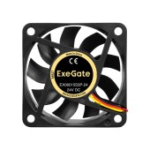 Вентиляторы Exegate EX297075RUS Вентилятор 24В DC ExeGate EX06015S3P-24 (60x60x15 мм, Sleeve bearing (подшипник скольжения), 3pin, 4800RMP, 34,1dBA)