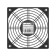 Вентиляторы Exegate EX295271RUS Решетка для вентилятора 120x120 ExeGate EG-120PSB (120x120 мм, пластиковая, квадратная, черная)