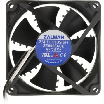 Вентилятор Case fan ZALMAN  ZM-F1 PLUS (SF) / ZE-8025ASH RTL-1