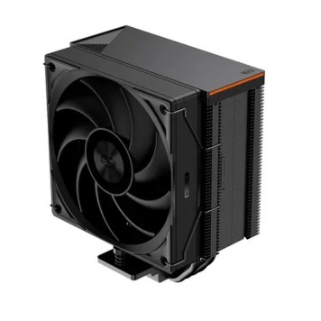 Вентиляторы Кулер для процессора/ PCCooler RZ400 V2 BK (230W, 4-pin PWM, 155mm, Al/Cu, 4x6mm, 1x120mm, 86.73CFM, 32dBA, 2200RPM, S: 1851/1700/1200/115X, AM5/AM4, black)-1