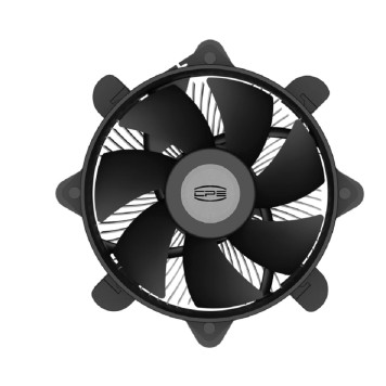 Вентиляторы Устройство охлаждения(кулер) PcCooler R120 Soc-1200/1700/1851 серебристый 4-pin 27.8dB Al 95W 191gr Ret (R120-XXNIXX-GL)-1