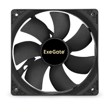 Вентиляторы Exegate EX283391RUS Вентилятор ExeGate E12025B4P-PWM, 120x120x25 мм, двойной шарикоподшипник, 4pin, PWM, 22dBA-2