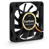 Вентиляторы Exegate EX253944RUS Вентилятор ExeGate Mirage-S 60x60x10 подшипник скольжения, 3500 RPM, 26dB, 3pin