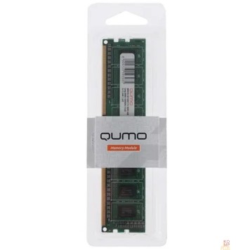 Модуль памяти QUMO DDR3 DIMM 4GB (PC3-12800) 1600MHz QUM3U-4G1600C(N)11L 1.35V-2