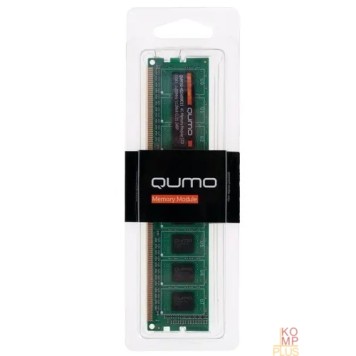 Модуль памяти QUMO DDR3 DIMM 4GB (PC3-12800) 1600MHz QUM3U-4G1600C11 512x8chips OEM/RTL-2