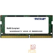 Модуль памяти Patriot DDR4 SODIMM 8GB PSD48G213381S (PC4-17000, 2133MHz, 1.2V)