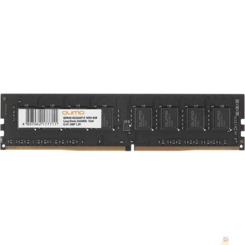 Модуль памяти QUMO DDR4 DIMM 8GB QUM4U-8G2666P19 PC4-21300, 2666MHz OEM/RTL-1