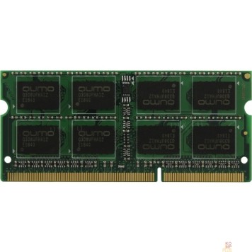 Модуль памяти QUMO DDR3 SODIMM 8GB QUM3S-8G1600C11L PC3-12800, 1600MHz, 1.35V OEM/RTL