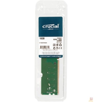 Модуль памяти Crucial DDR4 DIMM 16GB CT16G4DFRA32A PC4-25600, 3200MHz-1