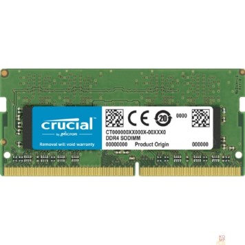 Модуль памяти Crucial DDR4 SODIMM 8GB CT8G4SFRA32A PC4-25600, 3200MHz 