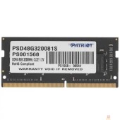 Модуль памяти Модуль памяти для ноутбука SODIMM 8GB PC25600 DDR4 PSD48G320081S PATRIOT