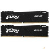 Модуль памяти Kingston DDR4 DIMM 16GB Kit 2x8Gb KF432C16BBK2/16 PC4-25600, 3200MHz, CL16