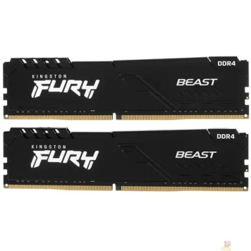 Модуль памяти Kingston DDR4 DIMM 16GB Kit 2x8Gb KF432C16BBK2/16 PC4-25600, 3200MHz, CL16