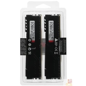 Модуль памяти Kingston DDR4 DIMM 16GB Kit 2x8Gb KF432C16BBK2/16 PC4-25600, 3200MHz, CL16-2