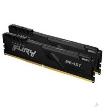 Модуль памяти Kingston DDR4 DIMM 16GB Kit 2x8Gb KF436C17BBK2/16 PC4-28800, 3600MHz, CL17