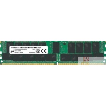 Модуль памяти Micron DDR4 32Gb 3200MHz MTA36ASF4G72PZ-3G2R1 RTL PC4-25600 CL19 RDIMM ECC 288-pin 1.2В dual rank OEM-1