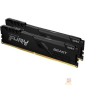 Модуль памяти Kingston DRAM 64GB 3600MHz DDR4 CL18 DIMM (Kit of 2) FURY Beast Black KF436C18BBK2/64
