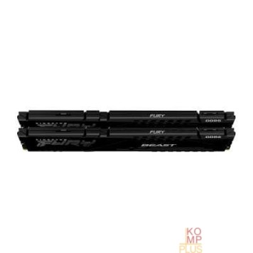 Модуль памяти Kingston DDR5 32GB Kit (2x16Gb) 5200 MT/s CL40 KF552C40BBK2-32-1