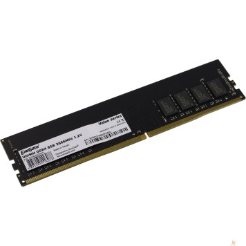 Модуль памяти Exegate EX283082RUS Модуль памяти  ExeGate Value DIMM DDR4 8GB <PC4-21300> 2666MHz-1