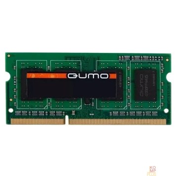 Модуль памяти QUMO DDR3 SODIMM 4GB QUM3S-4G1333C(L)9 PC3-10600, 1333MHz