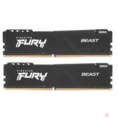 Модуль памяти Kingston DDR4 DIMM 32GB Kit 2x16Gb KF432C16BBK2/32 PC4-25600, 3200MHz, CL16
