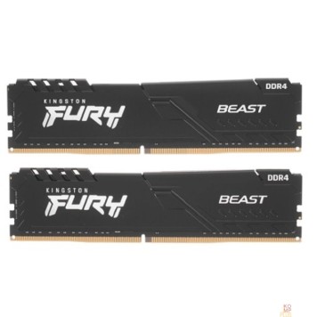 Модуль памяти Kingston DDR4 DIMM 32GB Kit 2x16Gb KF432C16BBK2/32 PC4-25600, 3200MHz, CL16