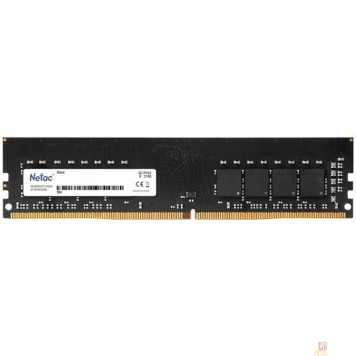 Модуль памяти Netac DDR4 DIMM 8GB NTBSD4P26SP-08 PC4-21300, 2666MHz