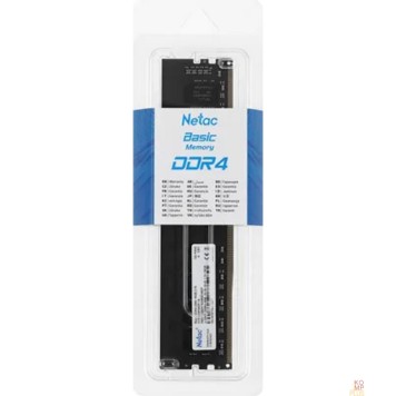 Модуль памяти Netac DDR4 DIMM 16GB NTBSD4P26SP-16 PC4-21300, 2666MHz-2