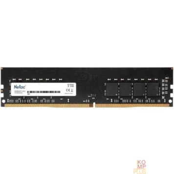 Модуль памяти Память DIMM DDR4 16Gb PC25600 3200MHz CL22 Netac 1.2V RTL (NTBSD4P32SP-16J)
