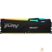 Модуль памяти Kingston 32GB 5600MT/s DDR5 CL40 DIMM FURY Beast RGB KF556C40BBA-32