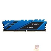 Модуль памяти Память DIMM DDR4 8Gb PC25600 3200MHz CL16 Netac 1.2V blue с радиатором RTL (NTSDD4P32SP-08B)