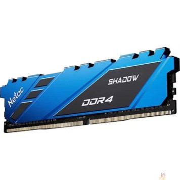 Модуль памяти Память DIMM DDR4 8Gb PC25600 3200MHz CL16 Netac 1.2V blue с радиатором RTL (NTSDD4P32SP-08B)-2