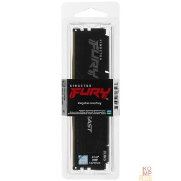 Модуль памяти Kingston DRAM 32GB 5200MHz DDR5 CL40 DIMM FURY Beast Black KF552C40BB-32-2